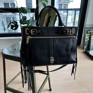 Rebecca Minkoff Lyon Satchell Work Bag Everyday Purse
